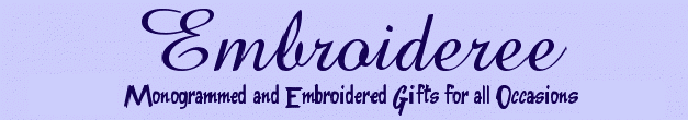** Embroideree Banner**
